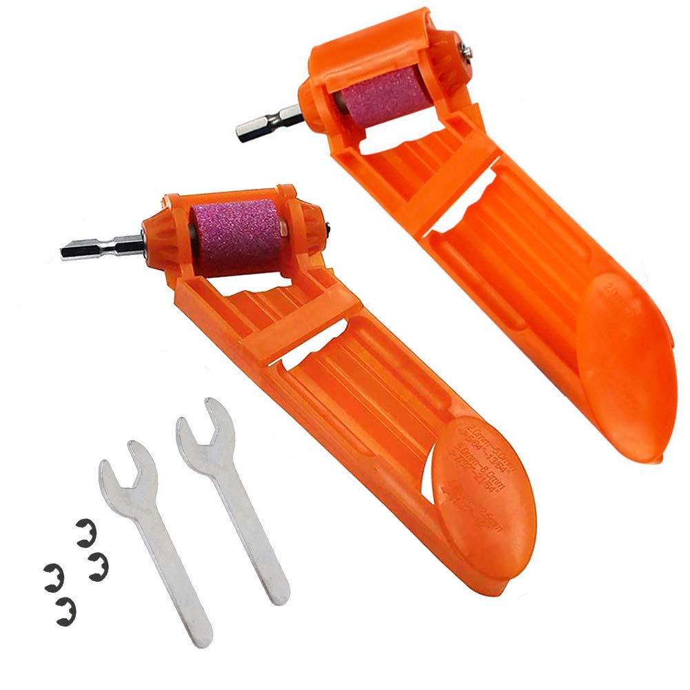 Drill Bit Sharpener Portable Diamond Drill Bit Sharpening Tool 2PCS