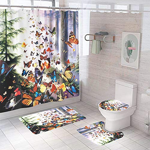 Tapis de douche absorbant 50x80cm microfibre avec contour WC