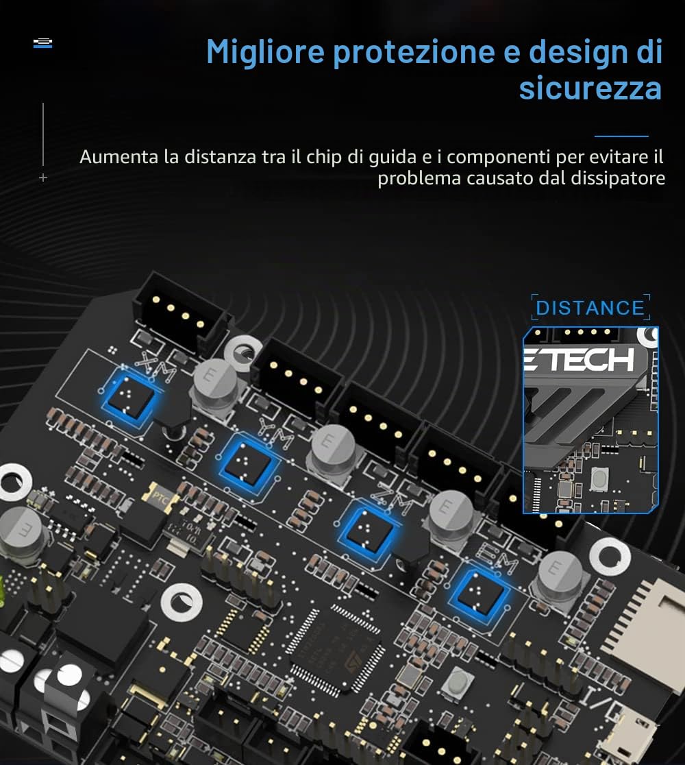 BIGTREETECH SKR Mini E3 V3.0 Silenzioso Mainboard Aggiornamento Stampante 3D 32 bit Scheda di Controllo TMC2209 Stepper Motor Driver per Ender 3 v2 Ender 3 Pro Ender 5 CR10
