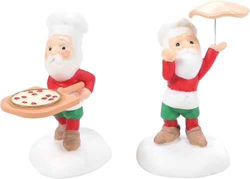 Department 56 North Pole Village Accessories One Santa Special Coming Up - Juego de figuras de 1.77 pulgadas, multicolor