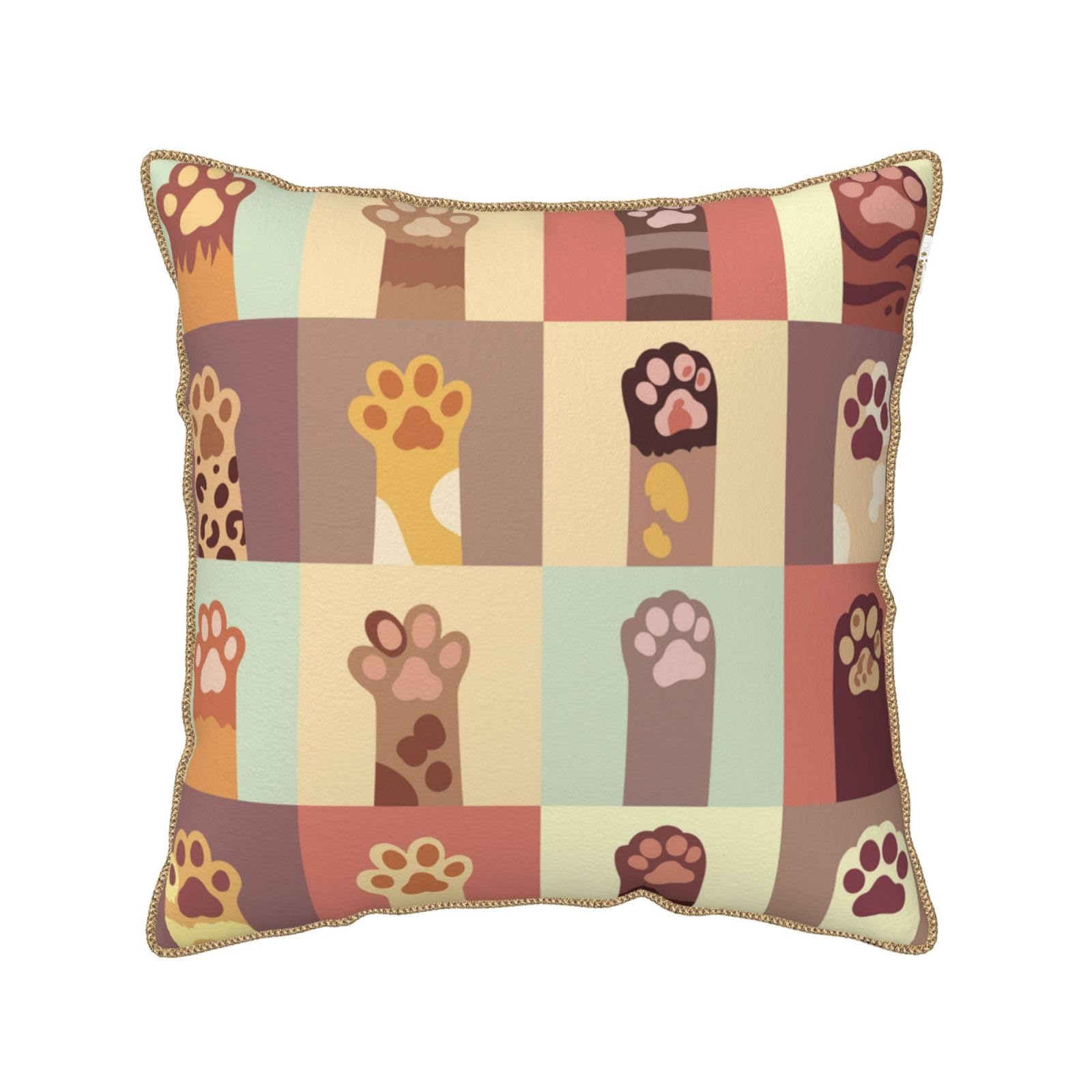Housse de coussin velours animal mignon pour sublimer le lit de votre chambre