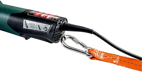 Miniatura 6 de Metabo Amoladora angular de 4-12 pulgadas5 pulgadas, 11,000 RPM, 12 amperios con interruptor de paleta sin bloqueo, freno, mango de baja vibración,