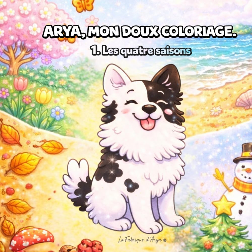ARYA, MON DOUX COLORIAGE: 1. Les quatre saisons