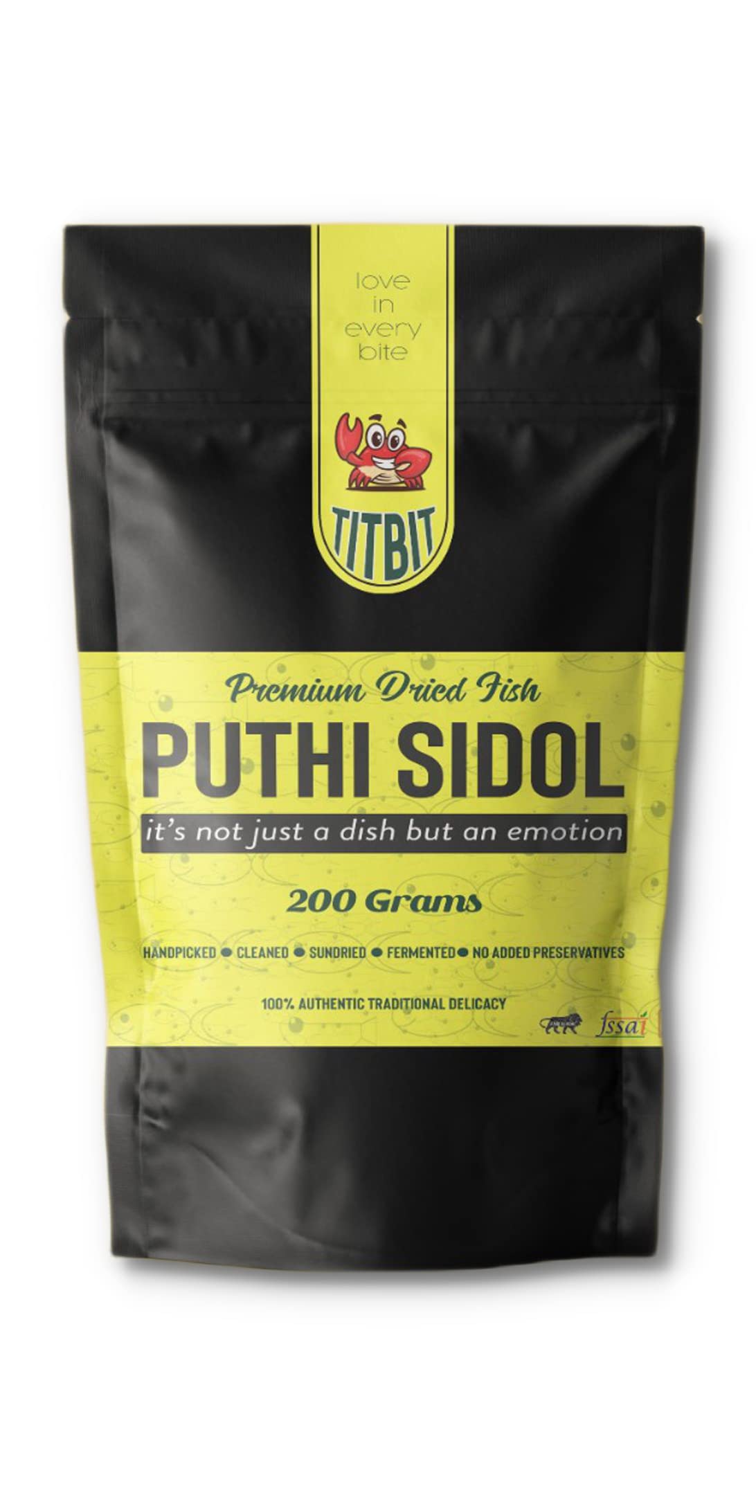 Tit Bit - Premium Dry Fish Feed For All Life Stages - Phuti Sidol (Pack of 1)