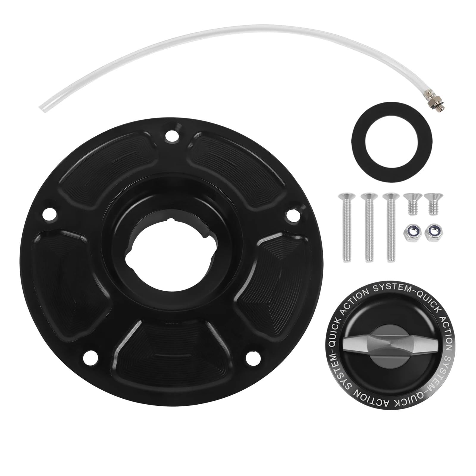 Tappo Serbatoio Per CBR600RR ABS CBR600F CBR929/954 CBR1100/XX | Tappo Serbatoio Carburante \Accessori Copri Serbatoio Olio A Sgancio Rapido Keyless Racing(Style Z-Titanium)