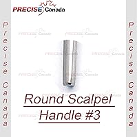 Vista 3 de Patrón Redondo Ajustable 7 Maneras Escalpelo Mango #3 Dental IMPLANTES Nuevo