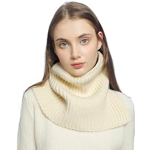 SUNDSGT Winter Warm Solid Thick Knit Scarf for Women Infinity Circle Loop Scarf Shawl