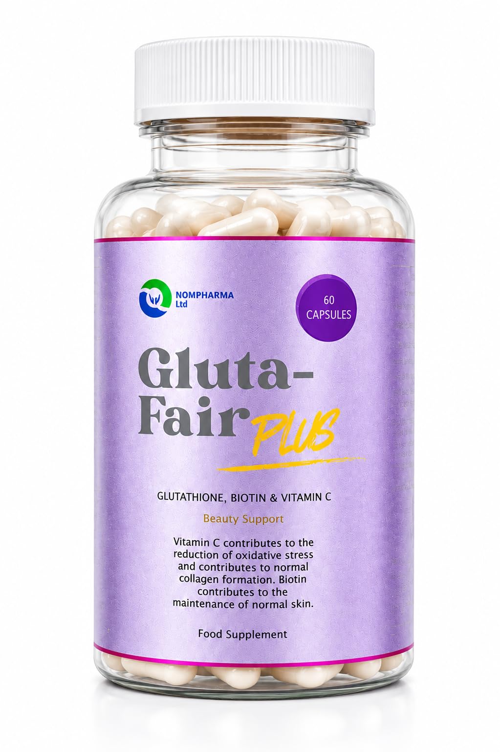 l glutathione skin whitening pills price in pakistan Gluta Fair Plus L-Glutathione 500mg, Vitamin C 75mg & Biotin 30mcg, 60 Vegetarian Capsules, Daily Support, Made UK, GMP Standards, Third-Party Frontiers | The effect Liposomal Vitamin D Size:60 ct. bottle