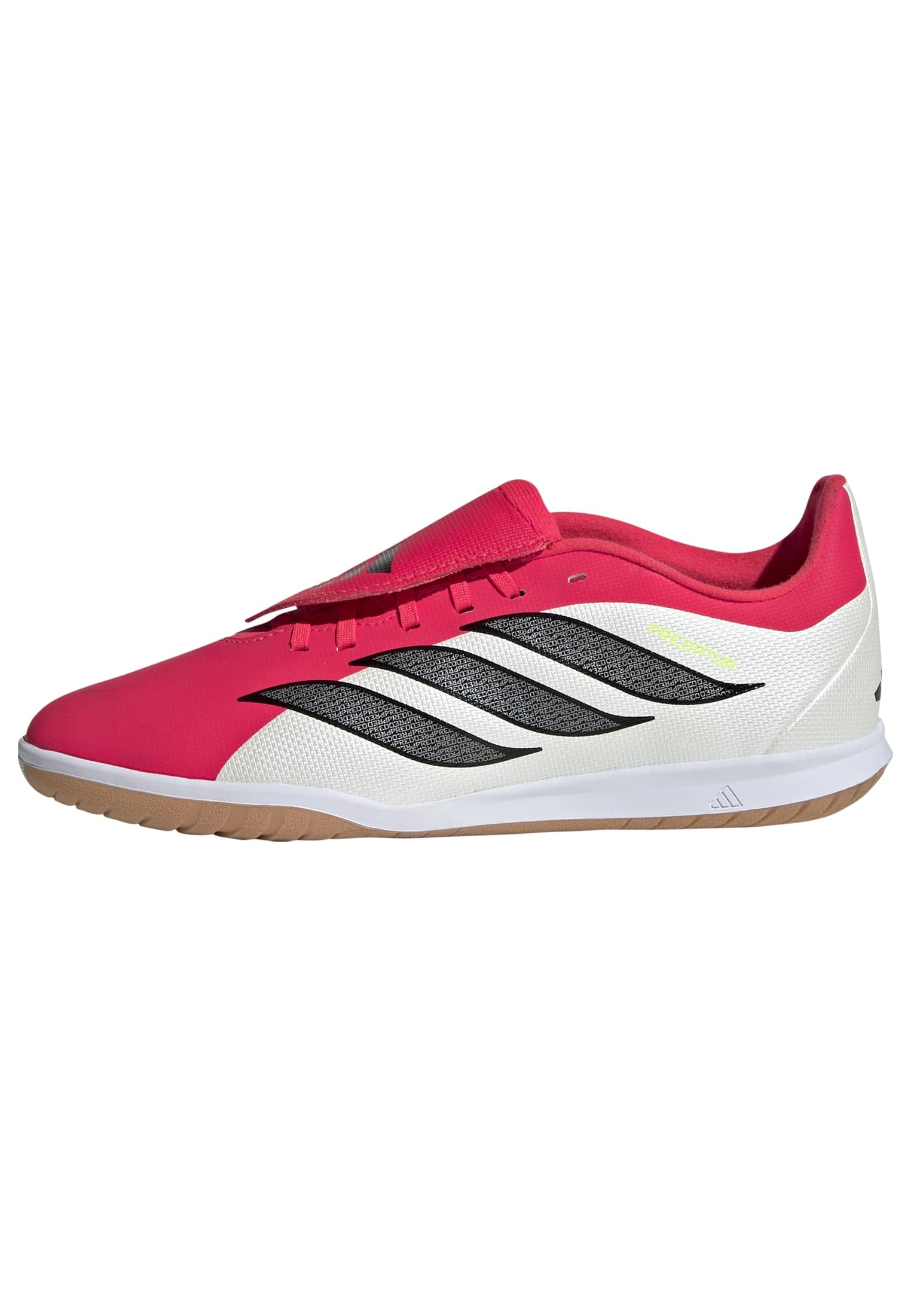 adidas PREDATOR CLUB Fold-Over Tongue Sala Indoor Football Shoes Kids, Red, Size 3-6 Months