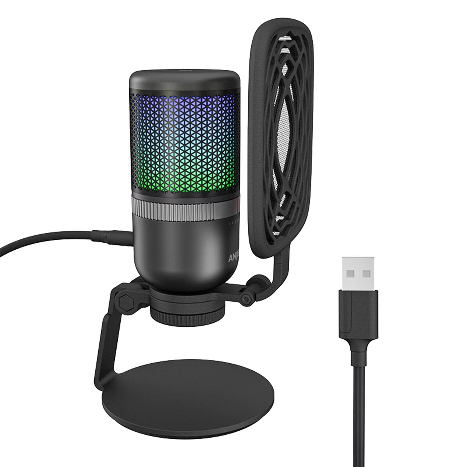 CALANDIS™ USB Microphone Volume Control Knob Studio and Computer Condenser Mic | Microphones | Laptop & Desktop Accessories-image-31