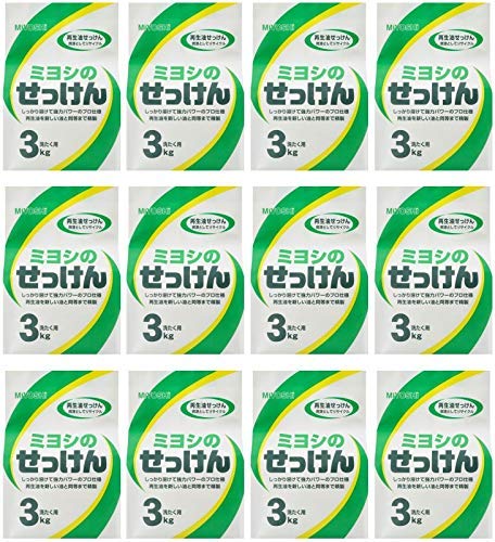 (Bulk purchase) Miyoshi soap 3kg (× 12)