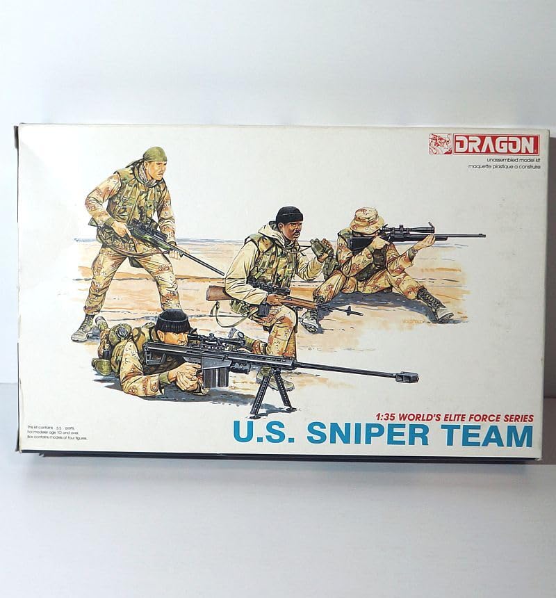 Amazon | ドラゴン 1/35 アメリカ スナイパーチーム 3016 現用 兵士