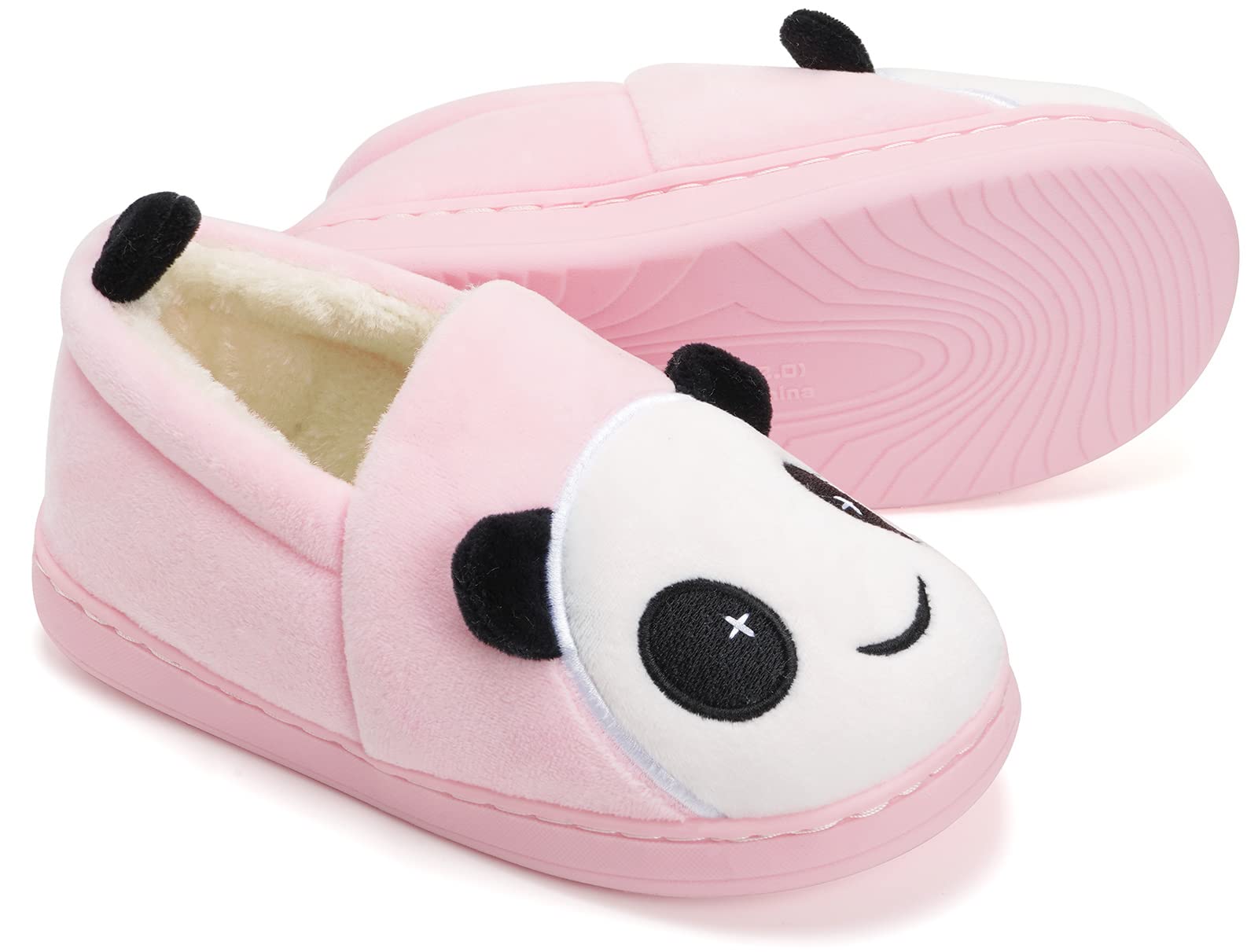 KVbabby Pantofole Bambino Invernali Pantofole Ragazze Ciabatte Bambine Warm Scarpe di Cotone Antiscivolo Interne Slipper Donne Panda Comode