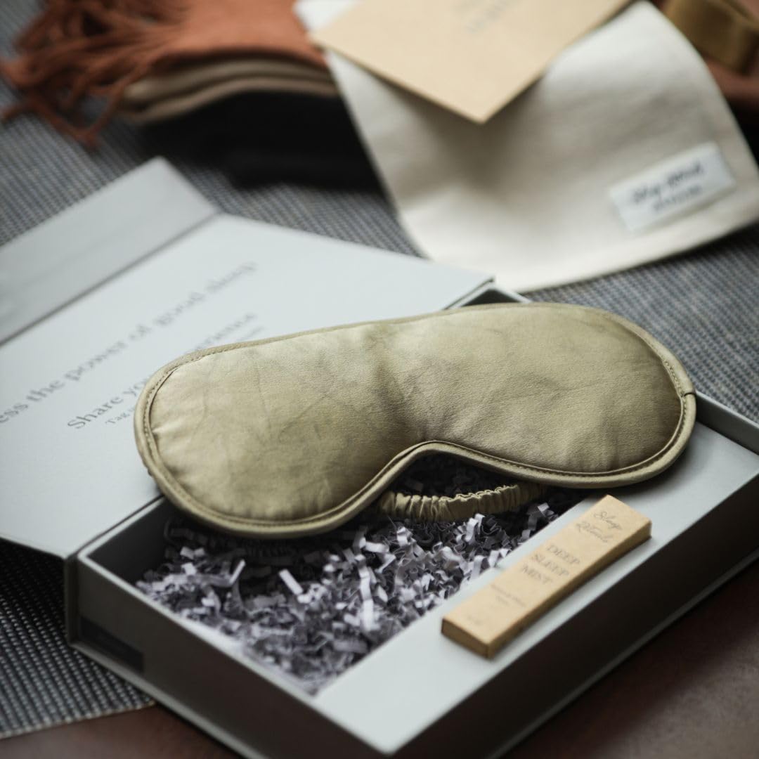 SLEEP RITUALS Lights Out Set – 100% Mulberry Silk Eye Mask (22 Momme) + Deep Sleep Mist (10 ml) | Travel Sleep Kit for Relaxation, Stress Relief & Better Sleep (Forest)-image-32