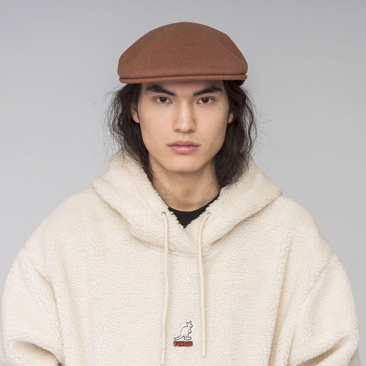 Kangol Wool 504 - Mahogany/S