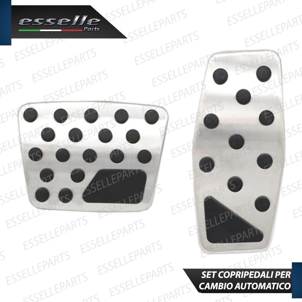 Set Pedaliera Copripedali per Fiat 500X Cambio Automatico