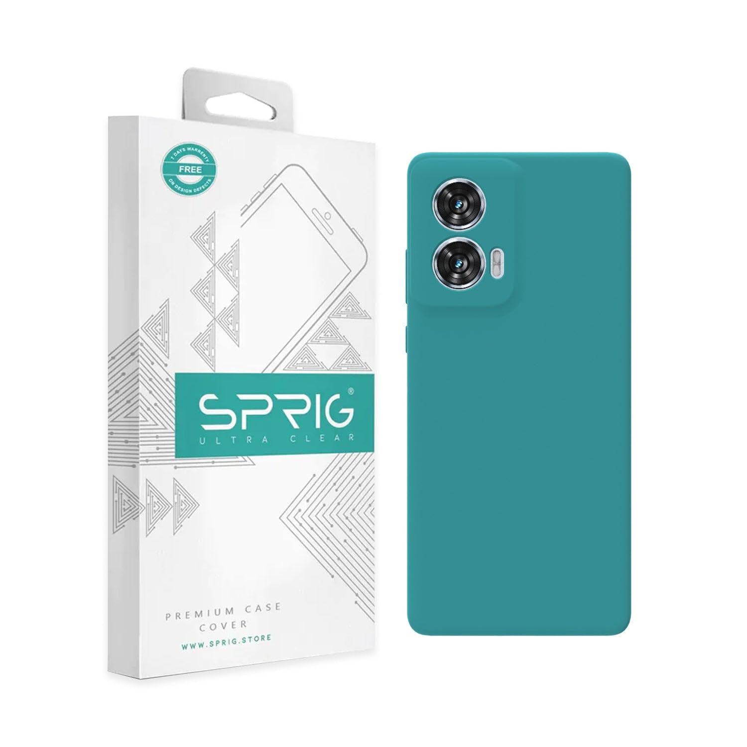SPRIG Compatible with Moto Edge 50 Fusion Liquid Silicone Premium Back Cover Drop Tested Shock Proof Mobile Case for Men,Women,Boys and Girls with Camera Protection (Ocean Blue) (B0DDKXTXVS) Amazon Price History, Amazon Price Tracker