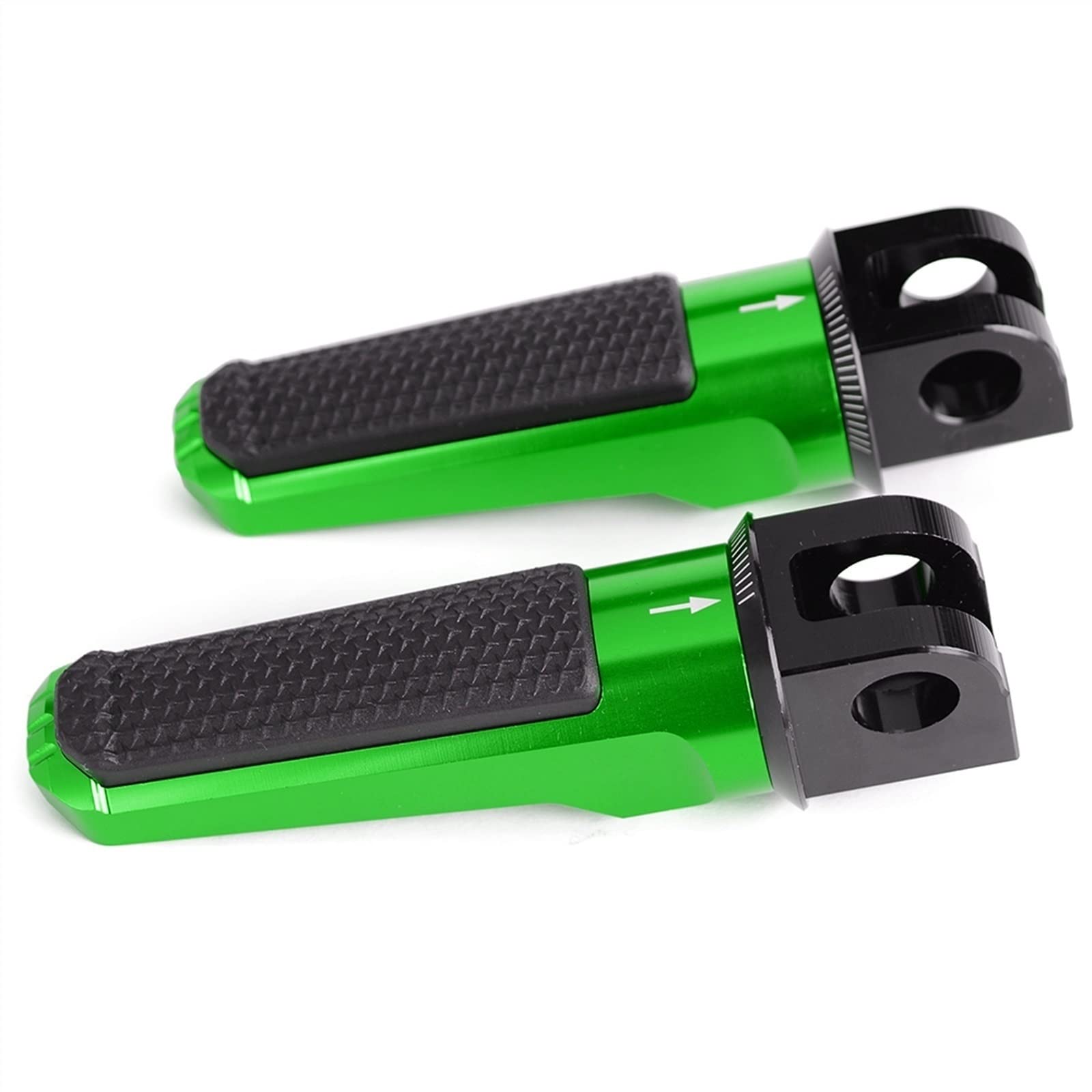 Accesorios para clavijas Clavijas CNC Para Motocicleta, Reposapiés, Pedal Delantero Para Kawasaki ZX-6R 636 2013-2016 2015 2014 2019(Grey)