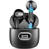 Drsaec Cuffie Bluetooth, Auricolari Bluetooth 5.3 con Mic Stereo