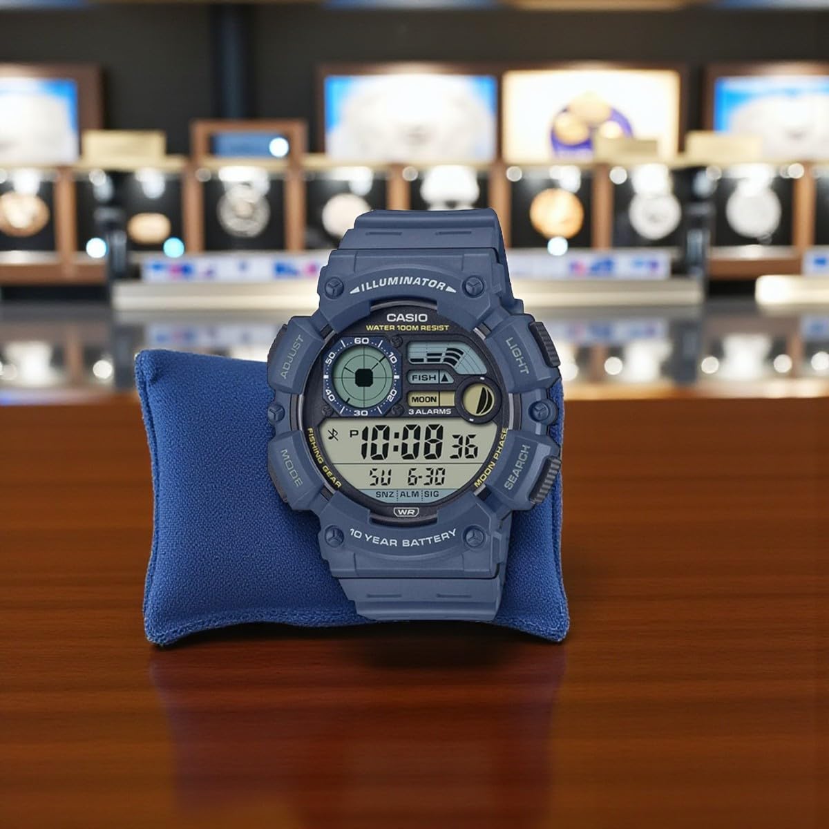 Casio Orologio Digitale Multifunzionale da Uomo, Facile da Leggere. D293
