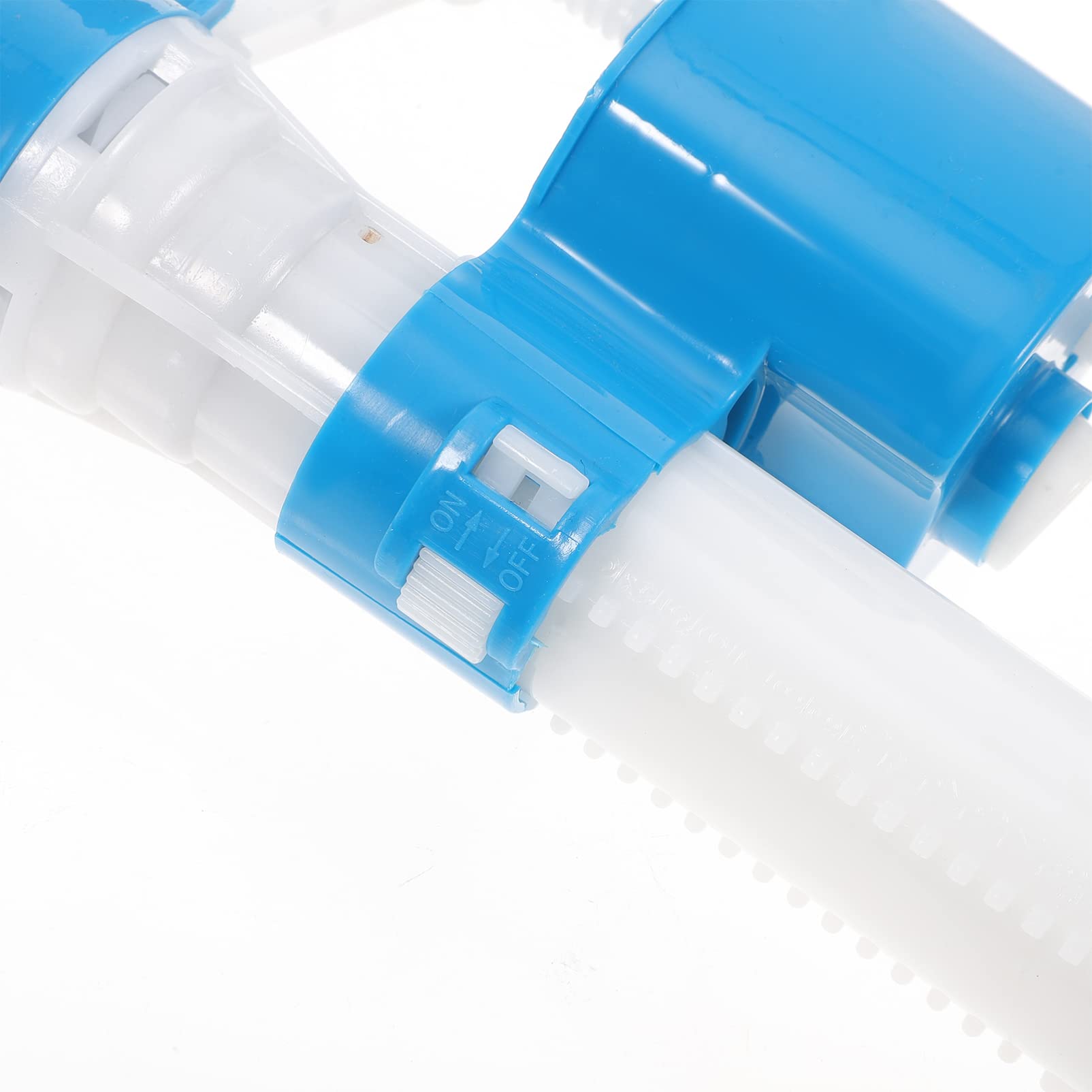 Válvula de Llenado para Cisterna Wc, Kit 1 Juego Botón Abs | Descarga Automática, Mecanismo de Doble Pulsador, Repuesto para Tanque de Agua, Piezas Duraderas