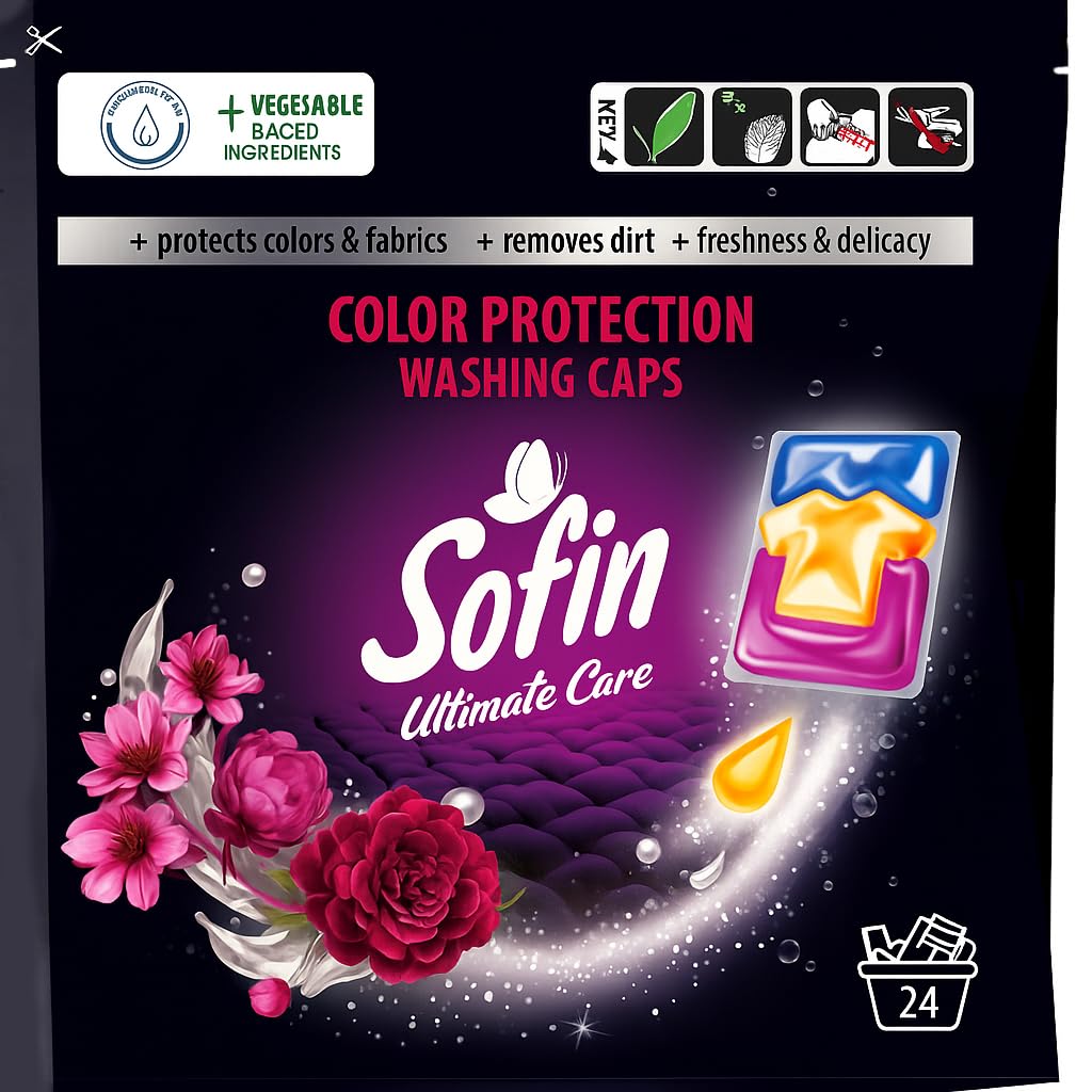 SOFIN Sofin 24 kapsułki do prania do czarnego