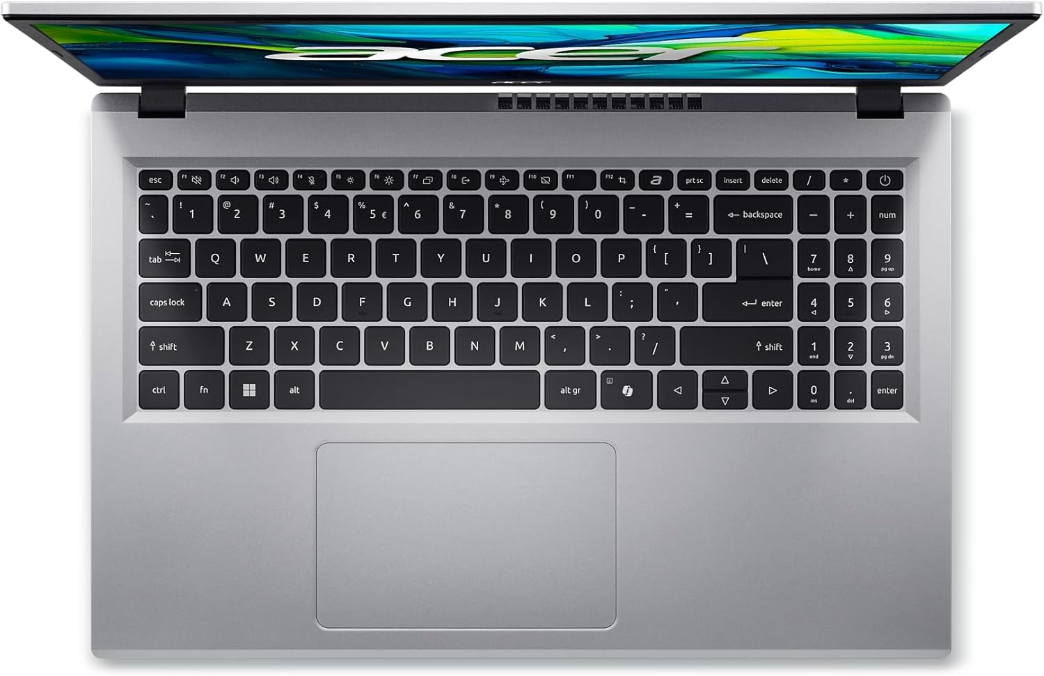 acer Computer portatile Aspire Go 15, IPS Full HD da 15,6", processore Intel Core 3 N355, 8 GB di RAM 256 GB SSD, Windows 11 con Copilot AI, batteria a lunga durata, leggero, per studenti (8 GB di RAM