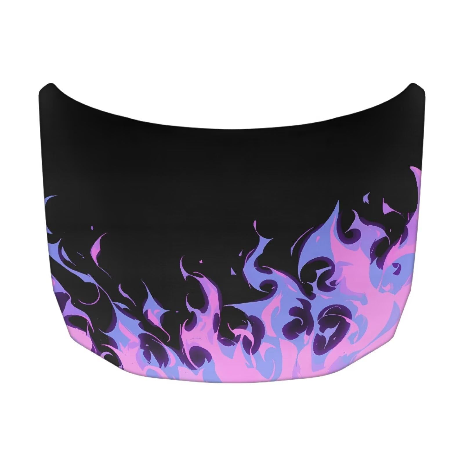 Pink Bonfire Car Hood Cover Protector 59×39 Inch Waterproof Stretchable Auto Hood Wrap Blankets Auto Exterior Accessories for Sedans SUV Trucks Van