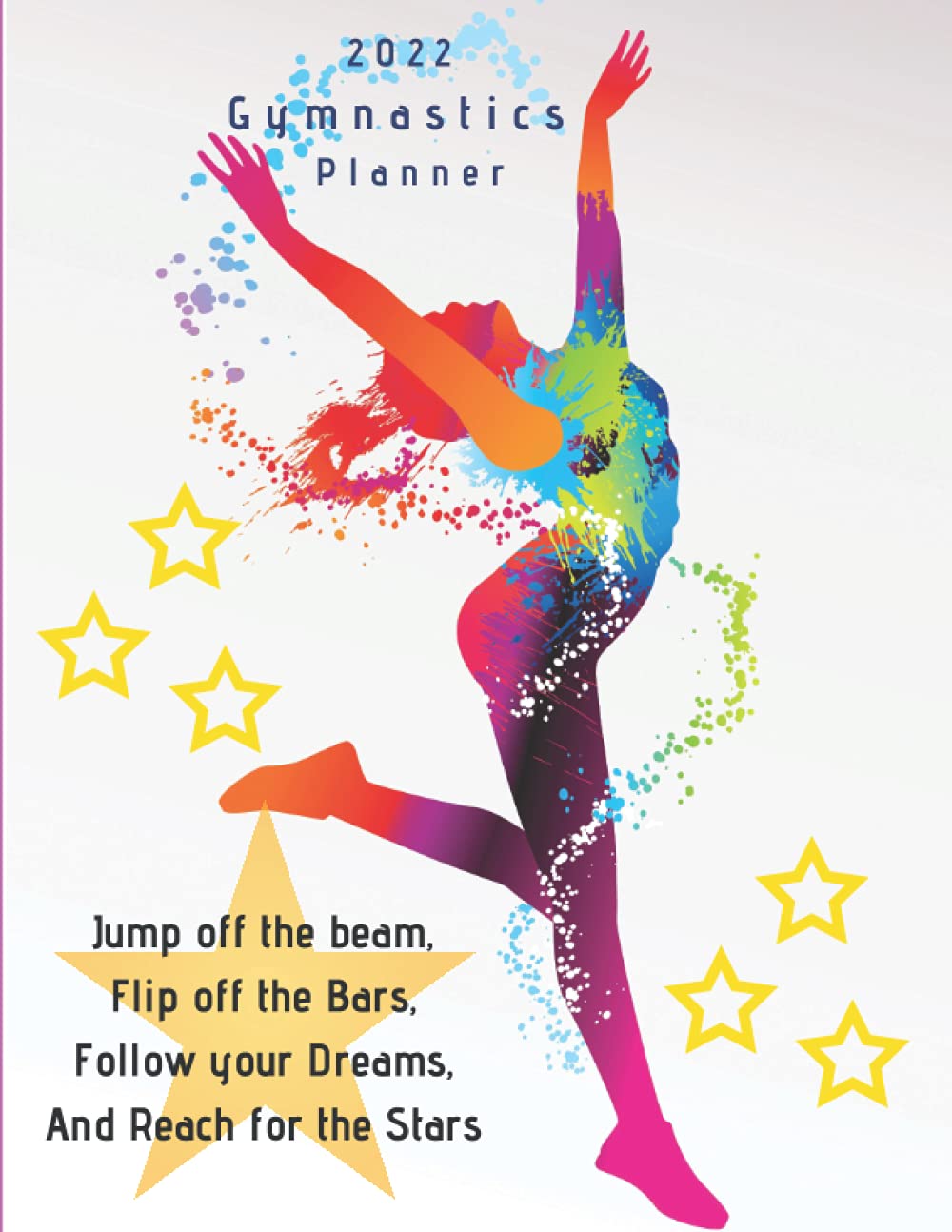 Buy 2022 Gymnastics Planner Daily Weekly Monthly Large Size Diary and Organizer Double Page