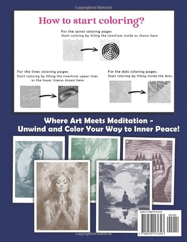 Spiroglyphics Dots Lines Spirals Hidden Pictures Meditation: A Calming Coloring Adventure to Spark C