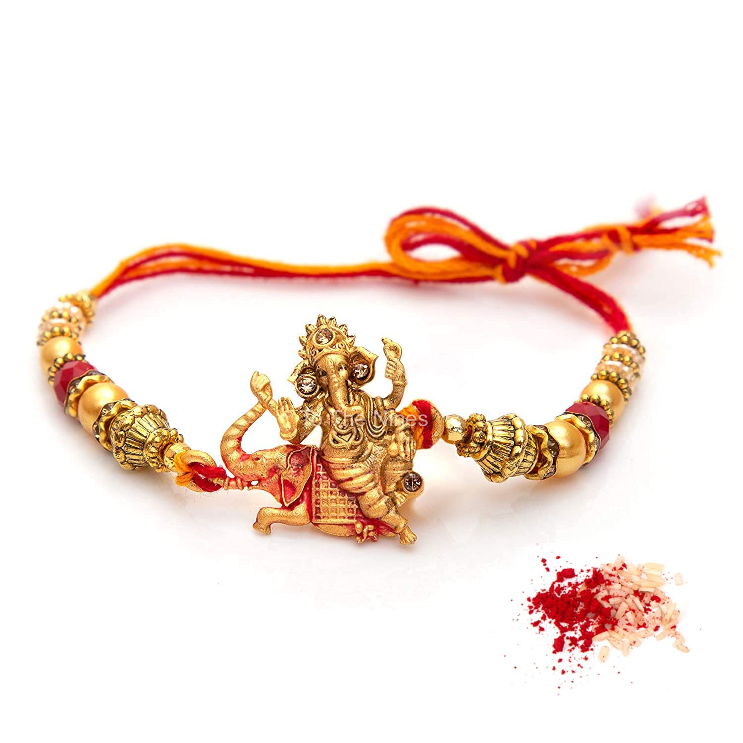 To The Nines Womens Elegant Ganesha Red Rakhi For Beloved Brother With Tilak Material (B08BTPQJQM) Amazon Price History, Amazon Price Tracker