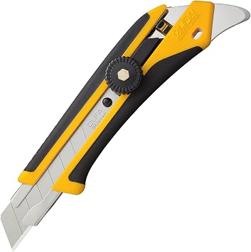 OLFA Hyper L-Shaped 192B Screw Lock Large Cutter with Claw