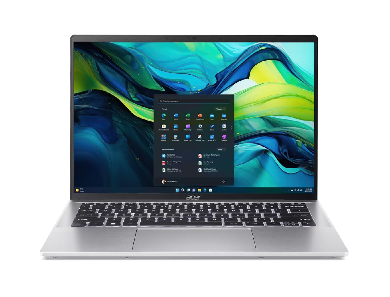 Amazon.com: Acer Swift Go Laptop SFG14-72T-58SH | 14in WUXGA, 60Hz