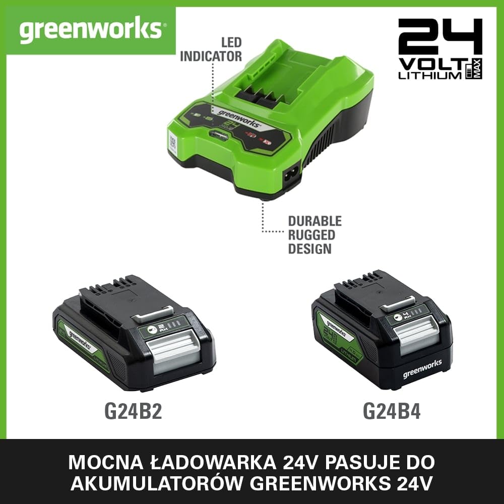 Ładowarka GREENWORKS 24V - G24C