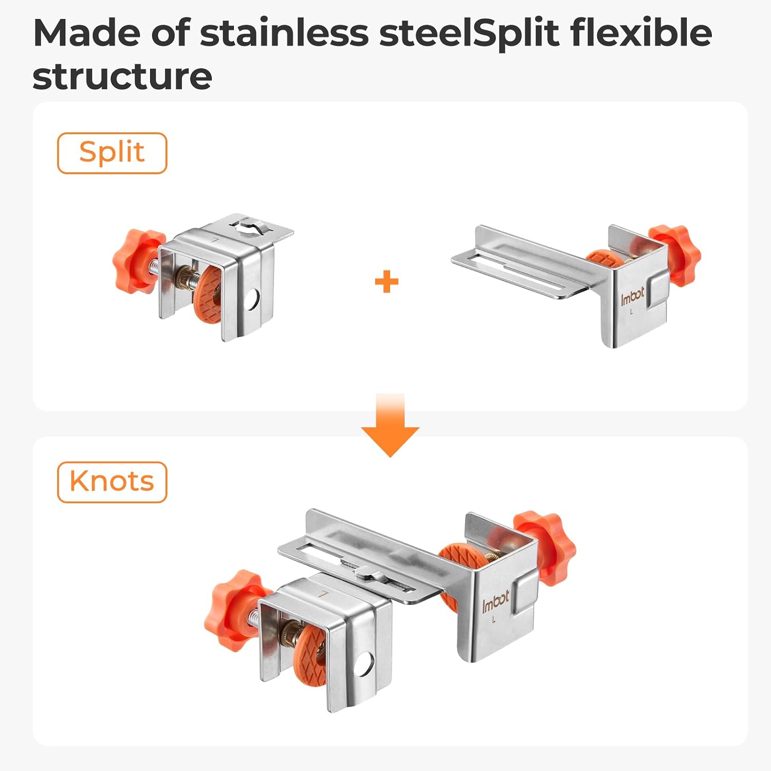 Imbot Drawer Front Installation Clamps Adjustable Cabinet Hardware Mounting | For home, bedroom, living room drawer panel installation. Woodworking tools, adjustable cabinet mounting hardware clamps.