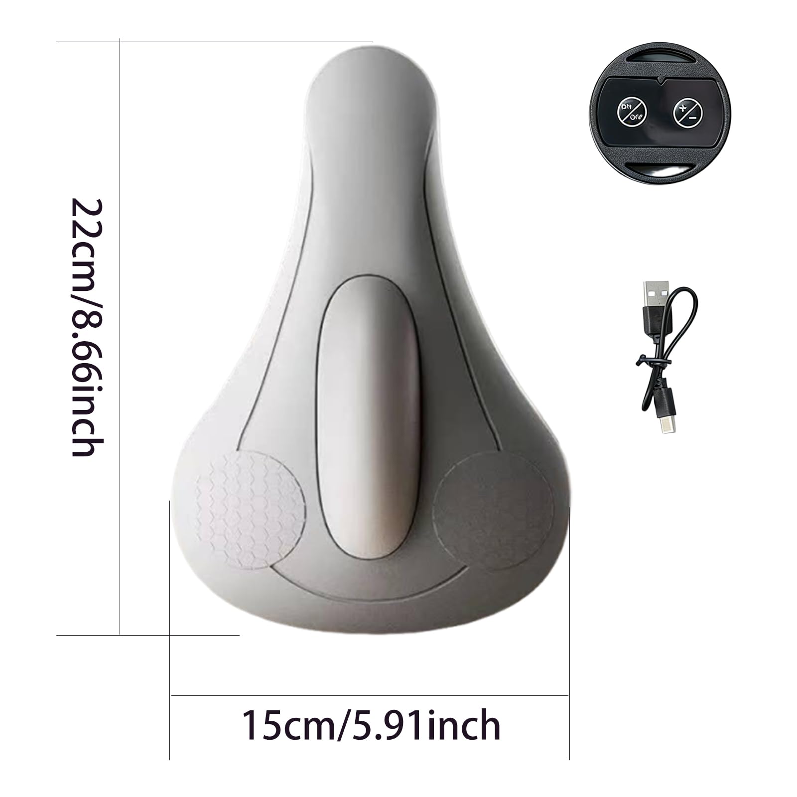 Entraîneur de Muscles du Plancher Pelvien pour Femmes et Hommes, Dispositifs d'Exercice du Pelvis avec 4 Modes de Fonctionnement, Contrôle à Distance Électrique pour Cuisses et Pelvis