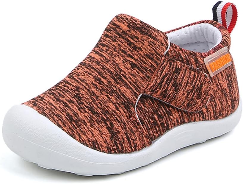 Baby Boys Girls Sneakers Anti Slip Lightweight Soft Toddler First Walkers for Walking Running