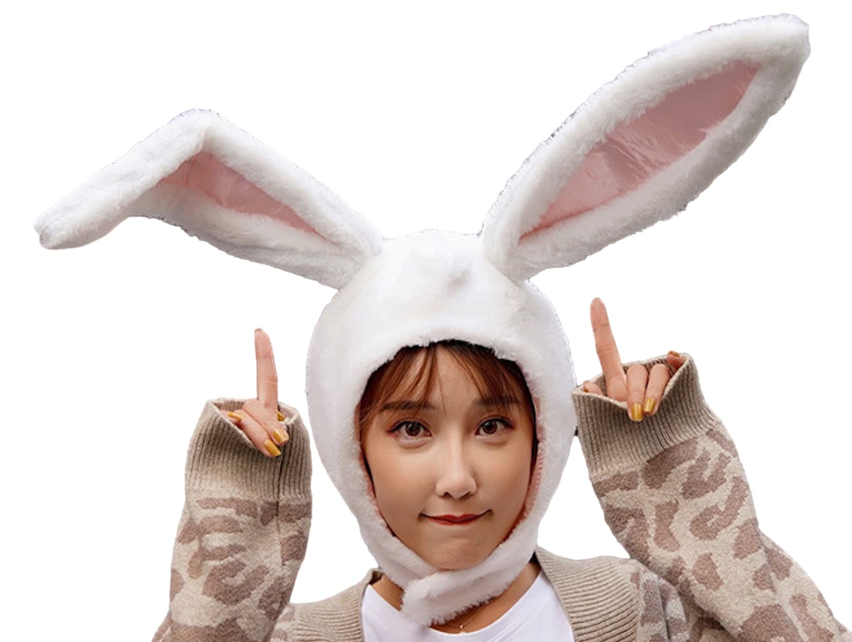 Amazon.co.jp: [エレクトリックサーカス] ウサギ かぶりもの コスプレ 