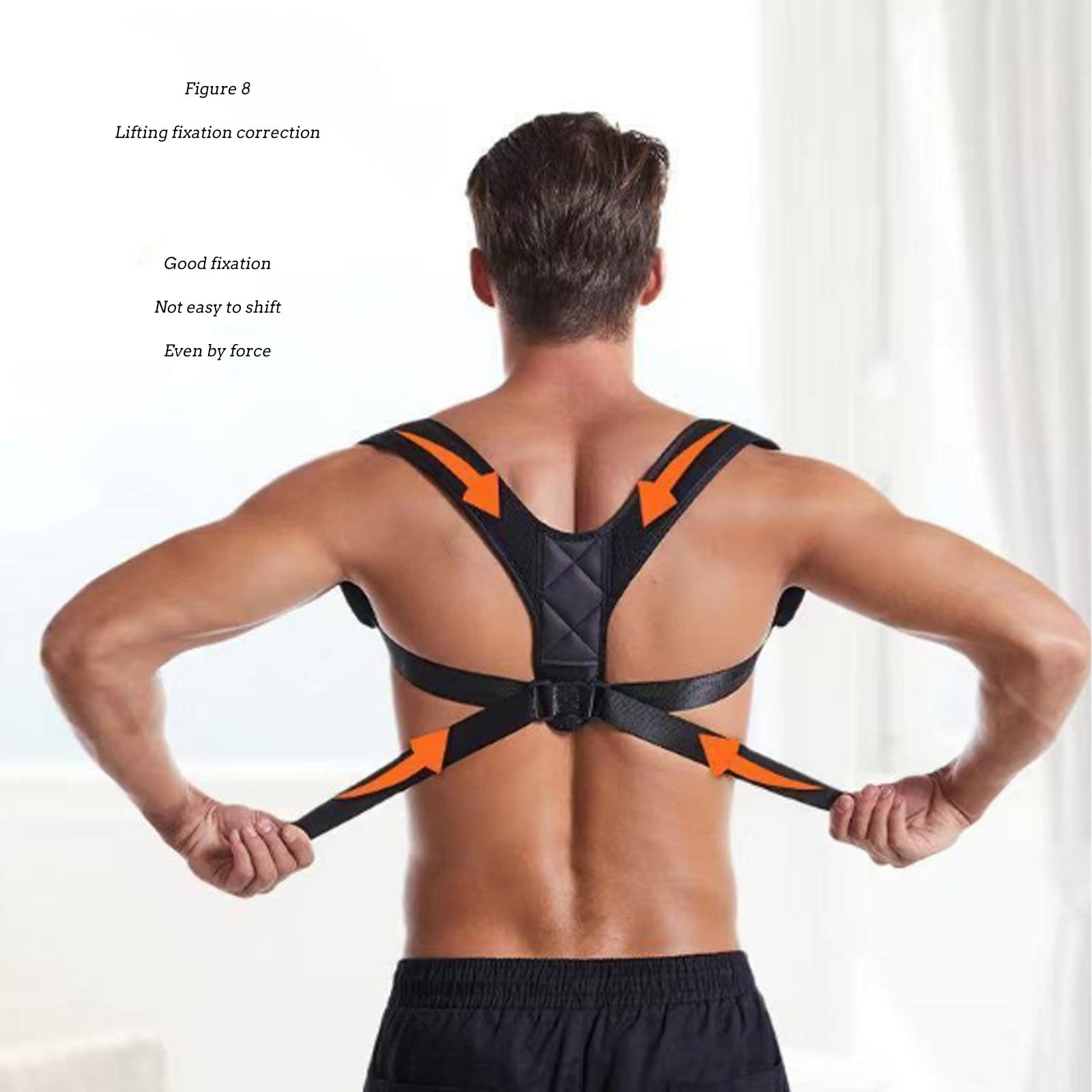 Amazon.co.jp: 女性と男性のためのバックブレース姿勢補正器 姿勢と