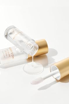 Berrisom My Glam Lip Oil 3.5g / 0.12oz, High-Shine Moisturizing Lip Glow, Non-Sticky Formula with 7 Natural Plant Oils, Plumping & Smoothing Lip Treatment for Dry Lips