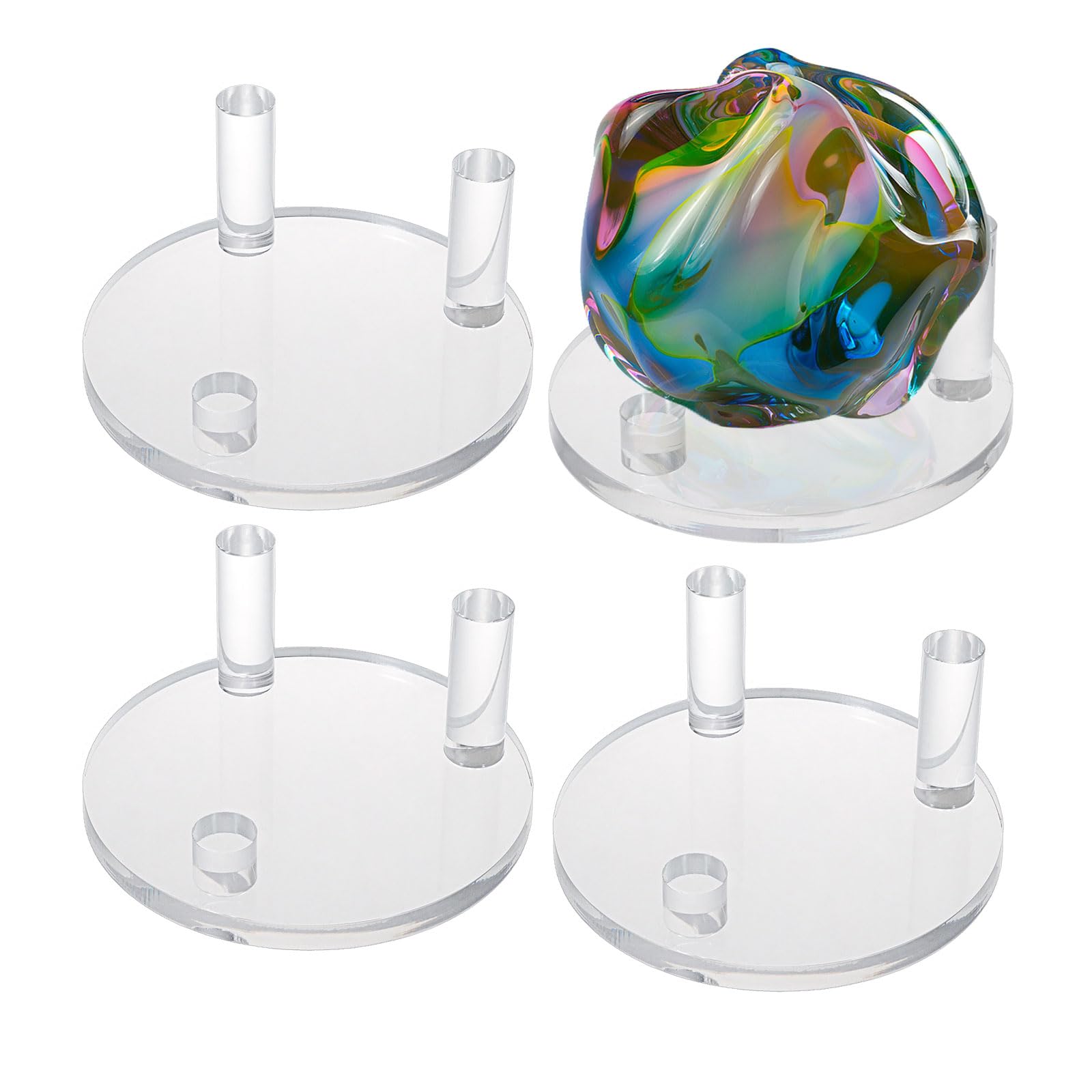 Chevalet en acrylique stable pour protéger et exposer vos petits objets de collection