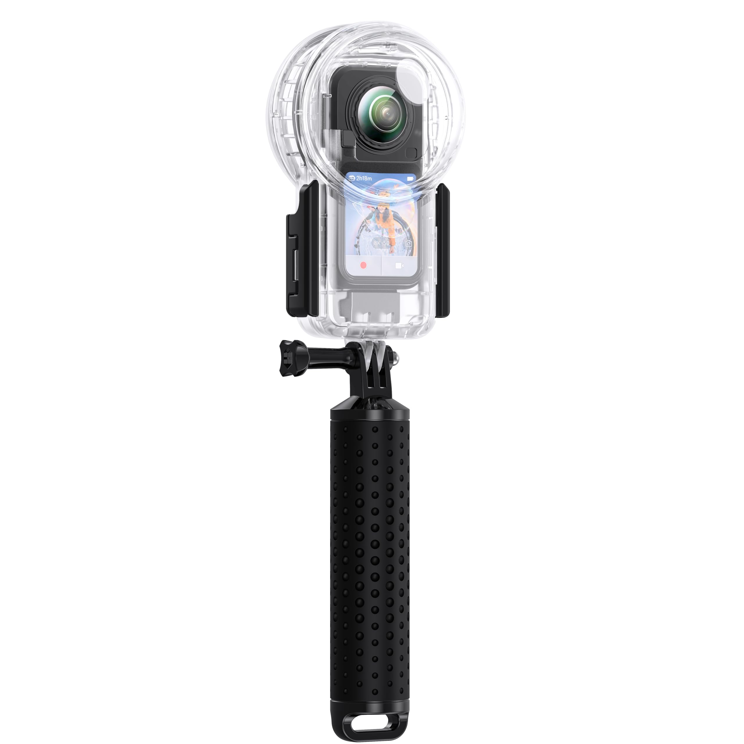 Sea frogs Unterwassergehäuse für Insta360 X6 mit Float-Griff
