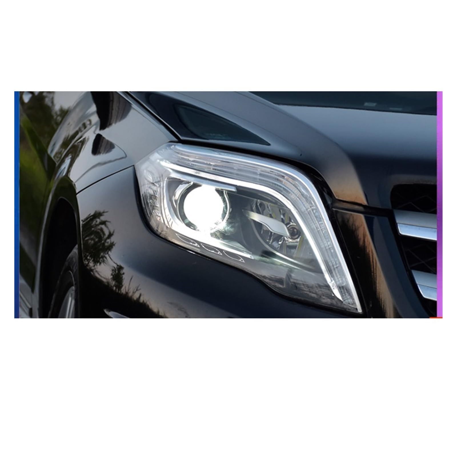 Faro Anteriore per Benz GLK GLK200 GLK260 GLK300 2013-2015, configurazione modificata, DRL (anabbaglianti).