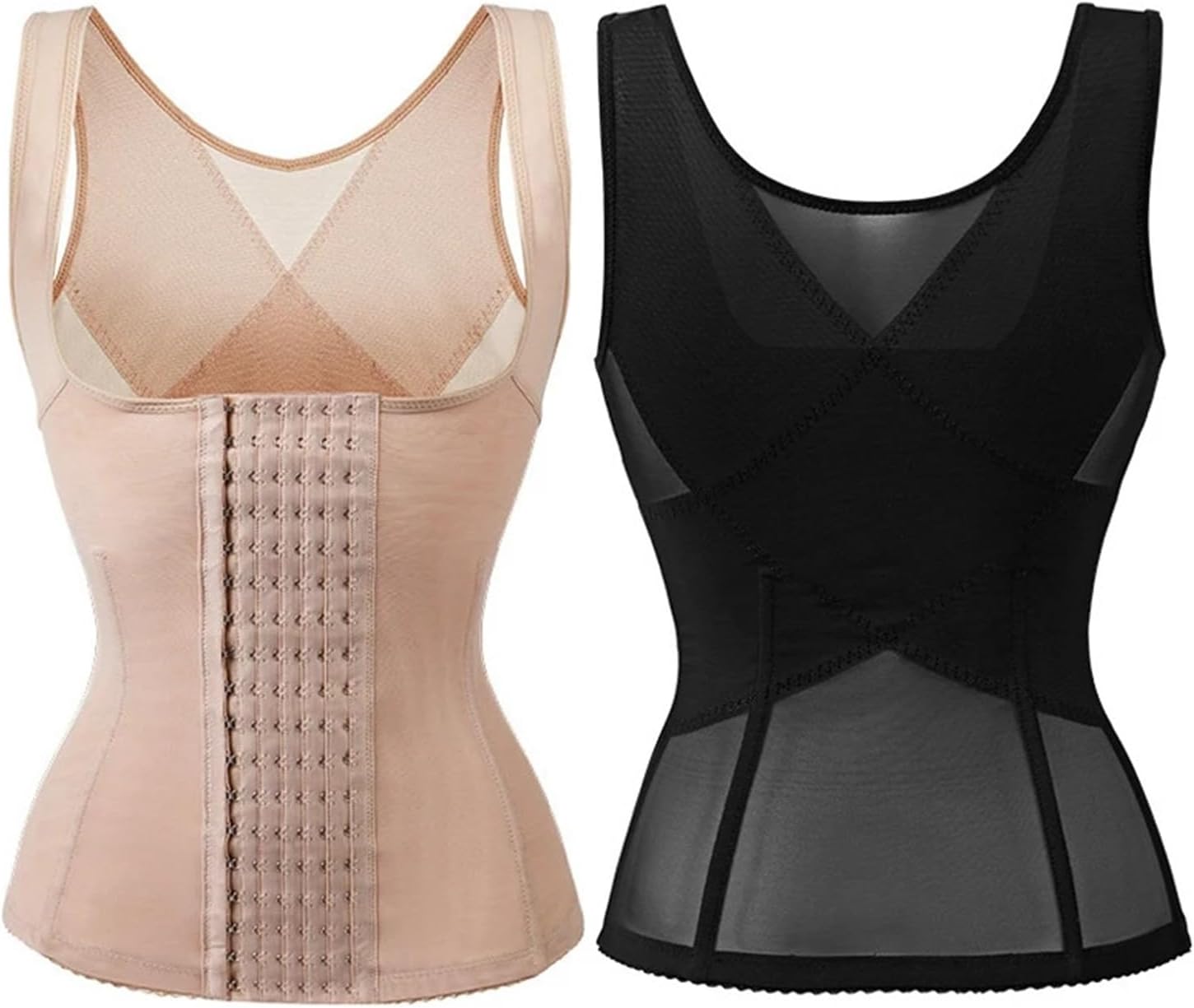 Waist tight corset shapewear for women, slimming and flat belly waist shapeshifter(Black,M)