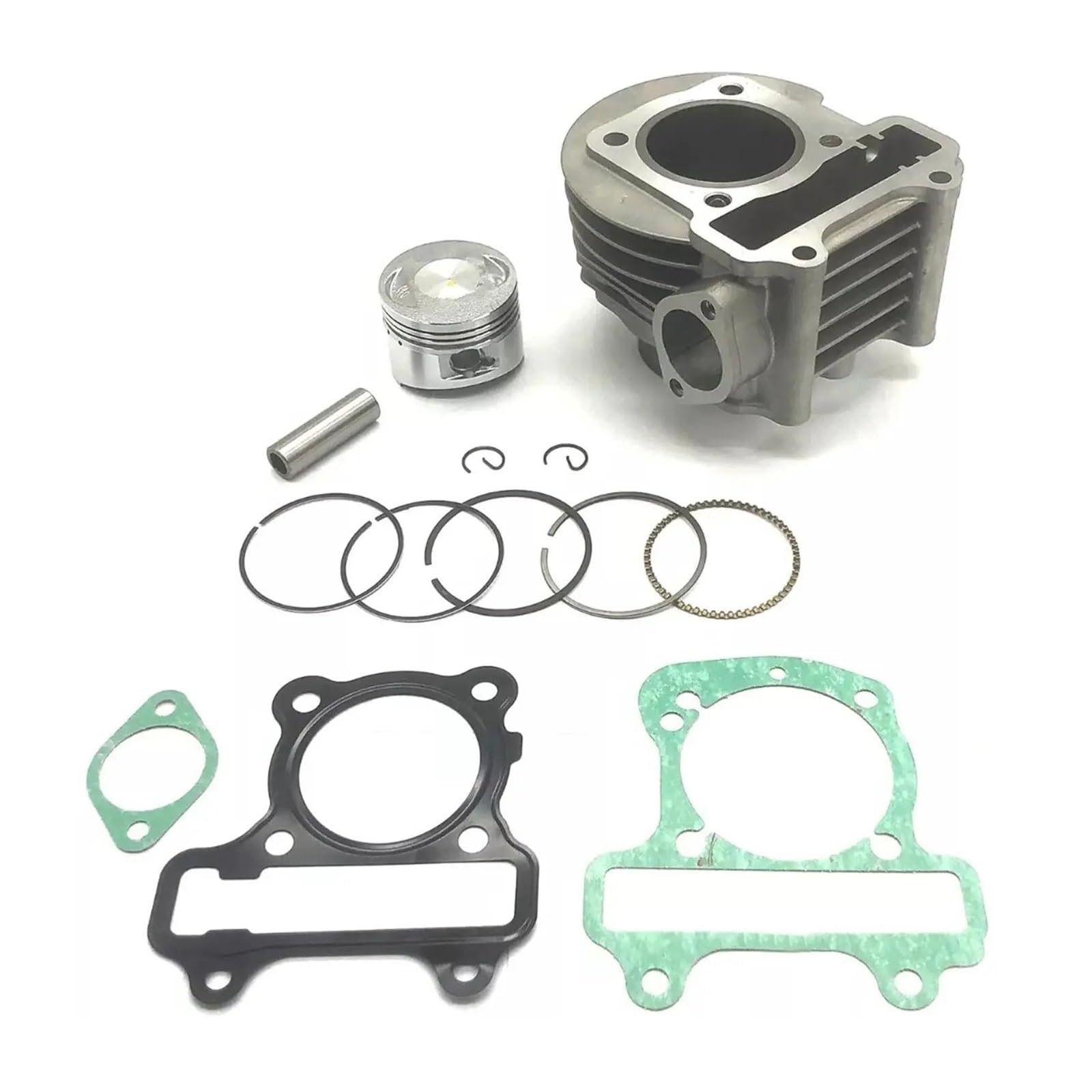 Per Activa 100 Beat 100 Wh100 Diametro Pistone 50mm Cilindrata 100CC 1 Set Kit Cilindro Pistone Big Bore Kit pistone Cilindro