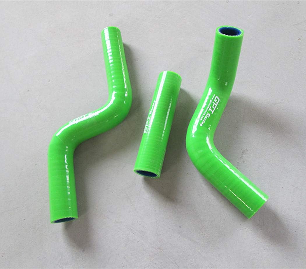 GREEN Silicone radiator hose for KAWASAKI KX80 1998-2000/KX85 2001-2013/KX100 1998-2013 2002 2003