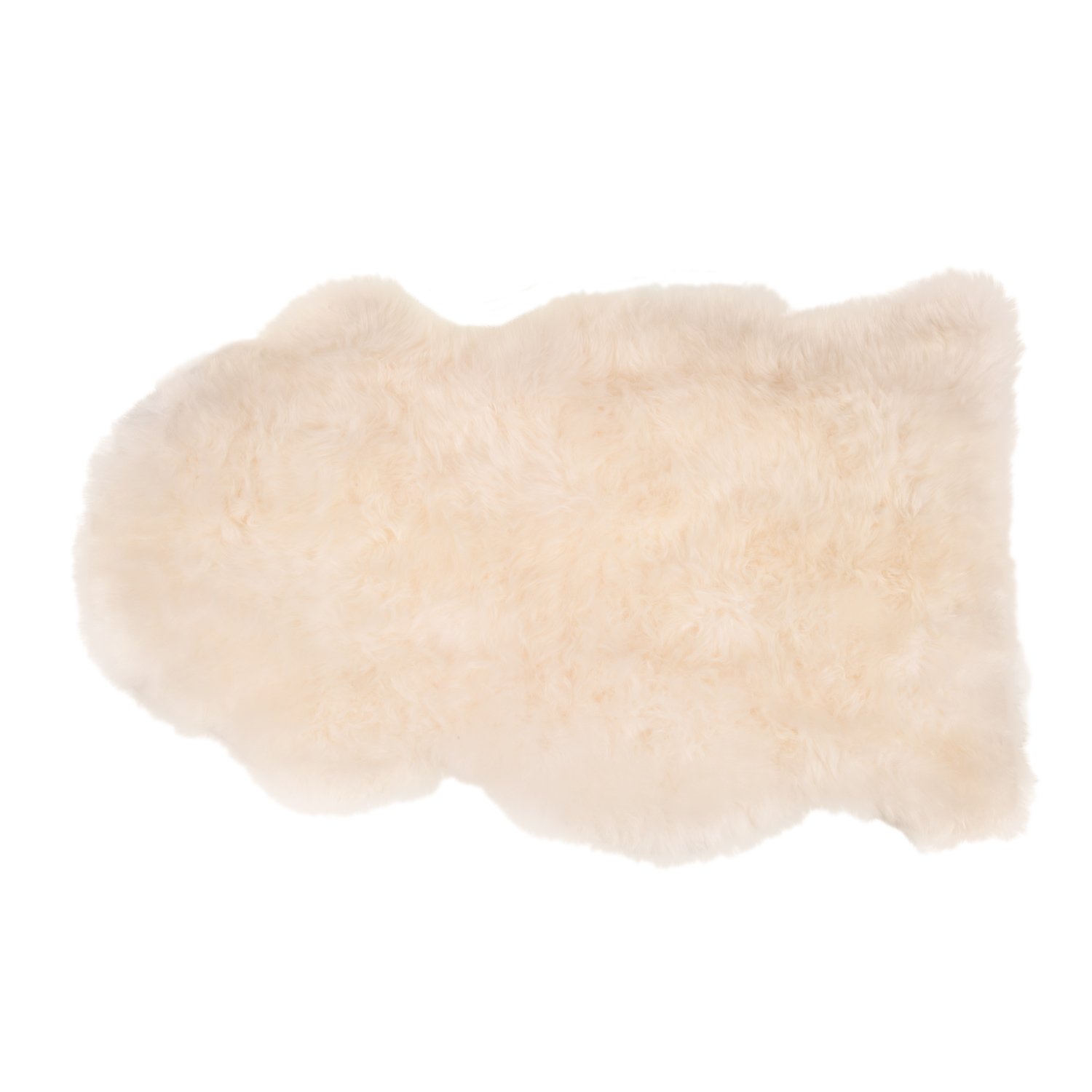 The Wool Company Soft Natural Length Sheepskin - Extremely Soft, and Luxurious Baby Sheepskin- Light Honey Colour
