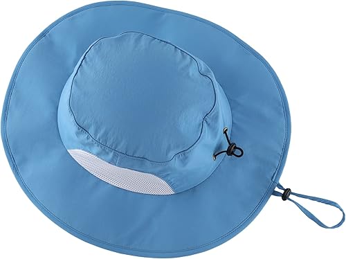 Miniatura 56 de Home Prefer UPF50+ - Sombrero de sol para hombre, sombrero de pesca de ala ancha para hombres y mujeres, sombrero de playa con protección UV, Gris