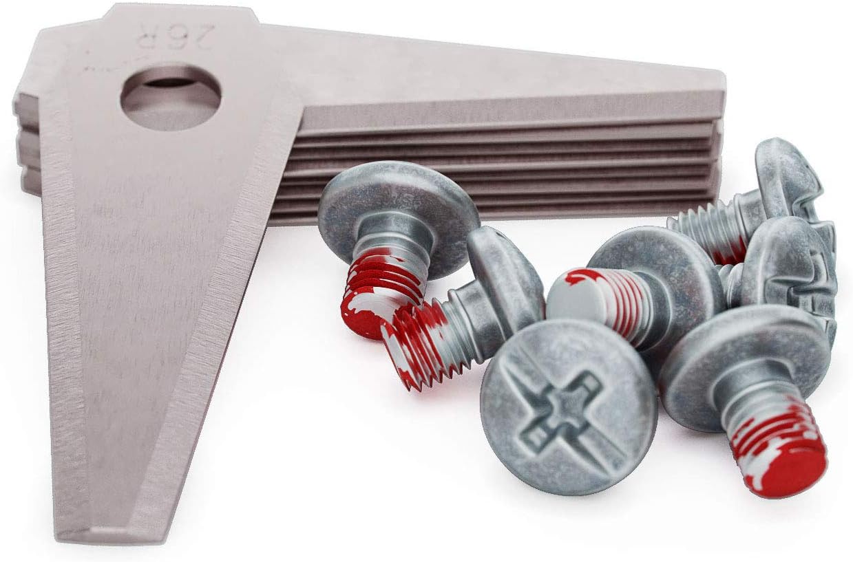 MOWHOUSE Lawnmower Spare Blades Set Hardened Stainless Steel Blade