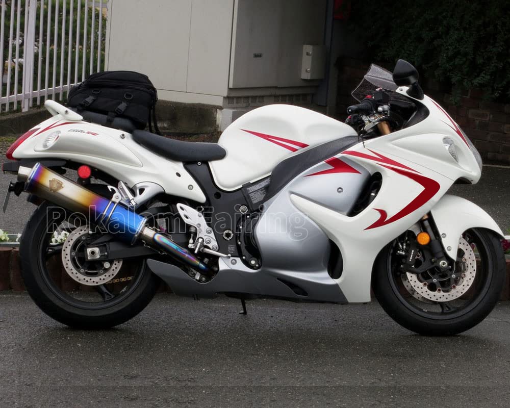 GSXR1300 08-16 Fairings Kit For GSX-1300R Hayabusa 2008-2016 Motorcycle Bodywork White Fairing Set (Injection molding)